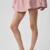Düşük Bel, Hayranların Favorisi Mikro Etek - Vintage Pembe