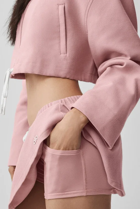 Düşük Bel, Hayranların Favorisi Mikro Etek - Vintage Pembe