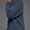 Domain Ribana Örgü Crew Kazak - Bluestone