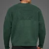 Domain Shift Rib Örgü Kazak - Clover Green