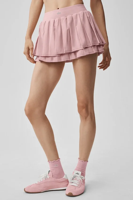 Double or Nothing Tenis Eteği - Vintage Pembe