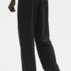 Double Take Düz Paça Pantolon - Siyah