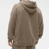 Double Take Kapüşonlu Sweatshirt - Çakıl