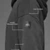 Double Take Kapüşonlu Sweatshirt - Antrasit