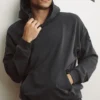 Double Take Kapüşonlu Sweatshirt - Antrasit