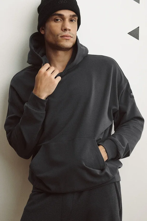 Double Take Kapüşonlu Sweatshirt - Antrasit