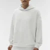 Double Take Kapüşonlu Sweatshirt - Beyaz Heather