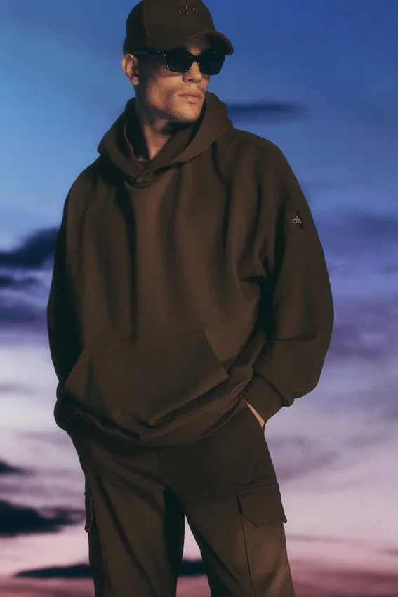 Double Take Kapüşonlu Sweatshirt - Espresso