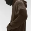 Double Take Kapüşonlu Sweatshirt - Espresso