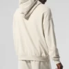 Double Take Kapüşonlu Sweatshirt - Kemik Rengi