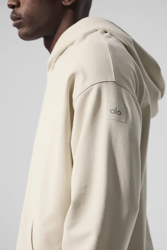 Double Take Kapüşonlu Sweatshirt - Kemik Rengi