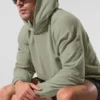 Double Take Kapüşonlu Sweatshirt - Kireçtaşı