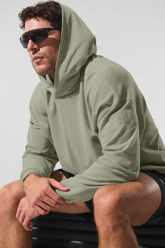 Double Take Kapüşonlu Sweatshirt - Kireçtaşı