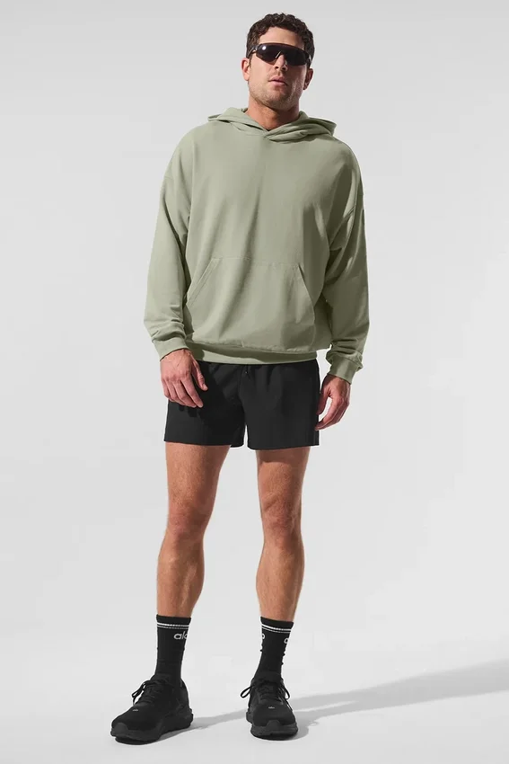 Double Take Kapüşonlu Sweatshirt - Kireçtaşı