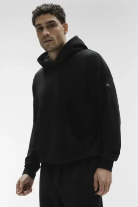 Double Take Kapüşonlu Sweatshirt - Siyah