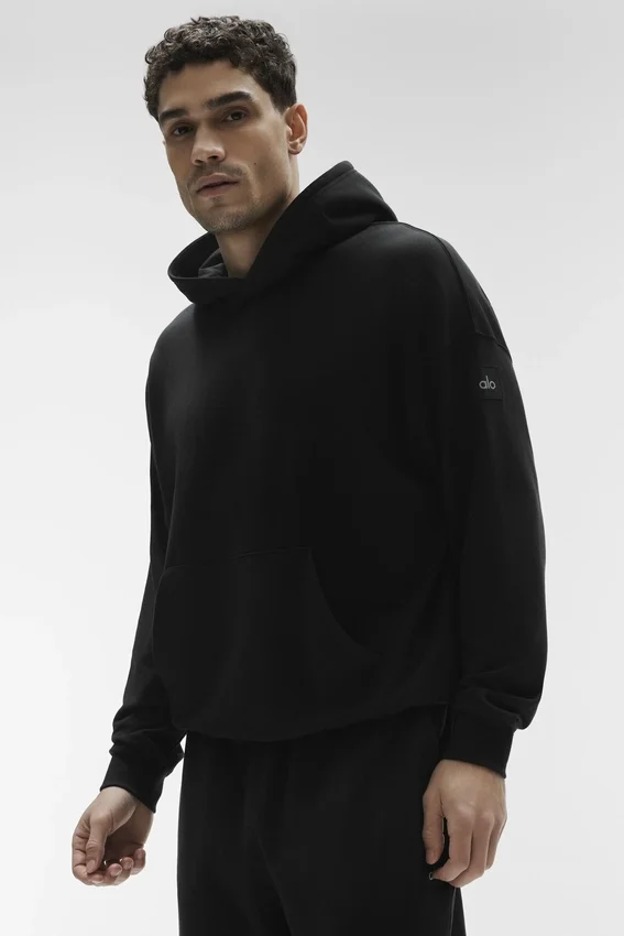 Double Take Kapüşonlu Sweatshirt - Siyah