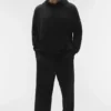 Double Take Kapüşonlu Sweatshirt - Siyah