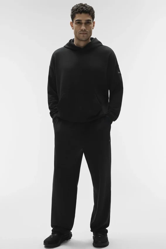Double Take Kapüşonlu Sweatshirt - Siyah