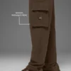 Double Take Kargo Pantolon - Espresso
