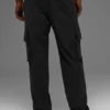 Double Take Kargo Pantolon - Siyah