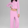 Dreamlight Uzun Kollu Üst Giyim - Şeker Kalpli Pembe