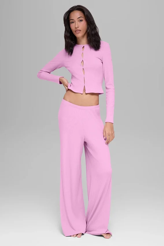Dreamlight Uzun Kollu Üst Giyim - Şeker Kalpli Pembe