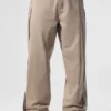 Edition Süet Dokulu Düz Paça Pantolon - Gravel