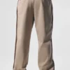 Edition Süet Dokulu Düz Paça Pantolon - Gravel