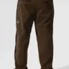 Edition Süet Düz Paça Pantolon - Espresso