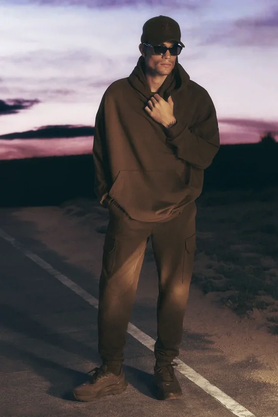 Edition Süet Jogger - Espresso
