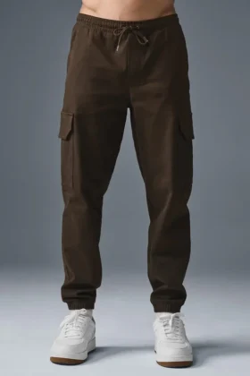 Edition Süet Jogger – Espresso