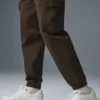 Edition Süet Jogger - Espresso
