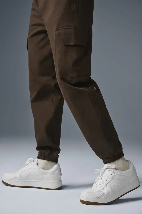Edition Süet Jogger - Espresso