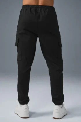 Edition Süet Jogger – Siyah