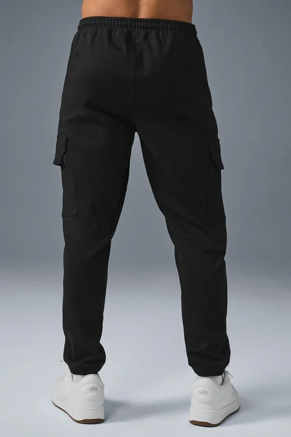 Edition Süet Jogger - Siyah