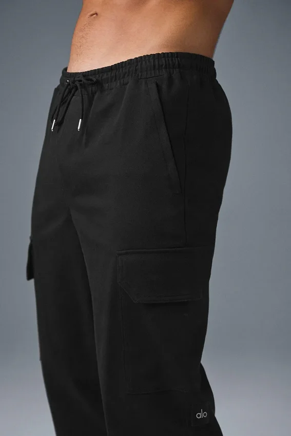 Edition Süet Jogger - Siyah