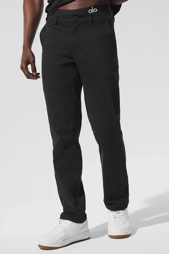 Edition Süet Pantolon - Siyah