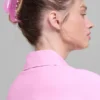 Effortless Claw Clip (2'li Paket) - Şeker Kalpli Pembe/Parlak Kırmızı