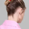 Effortless Claw Clip (2'li Paket) - Şeker Kalpli Pembe/Parlak Kırmızı
