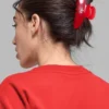 Effortless Claw Clip (2'li Paket) - Parlak Kırmızı