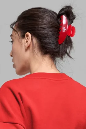 Effortless Claw Clip (2’li Paket) – Parlak Kırmızı