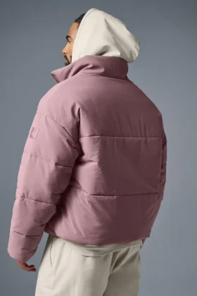 Esnek Dokuma Sokak Puffer – Woodrose