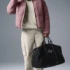 Esnek Dokuma Sokak Puffer - Woodrose