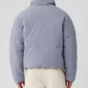 Esnek Dokuma Street Puffer - Sis