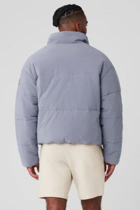 Esnek Dokuma Street Puffer – Sis