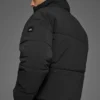 Esnek Dokuma Street Puffer - Siyah