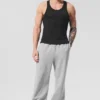 Everyday Modal Rib Tank - Siyah