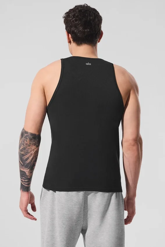 Everyday Modal Rib Tank - Siyah