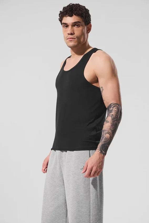 Everyday Modal Rib Tank - Siyah