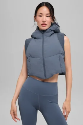 Fast Lane Puffer Yelek – Bluestone